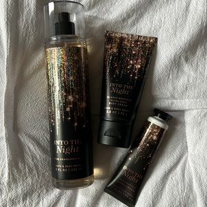 Bath and Body Works..... Into the Night Bundle